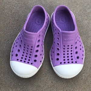 Native Jefferson Lavender Toddler Sneaker